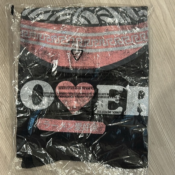 Recycled Karma brands Ramen Lover - members only - black t shirt XS - Picture 4 of 4